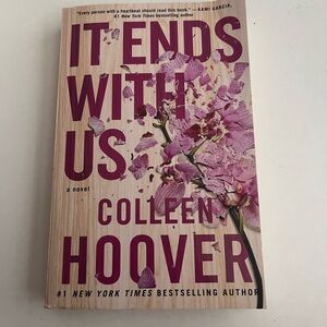 'It Ends With Us' Novel - Purple Cover